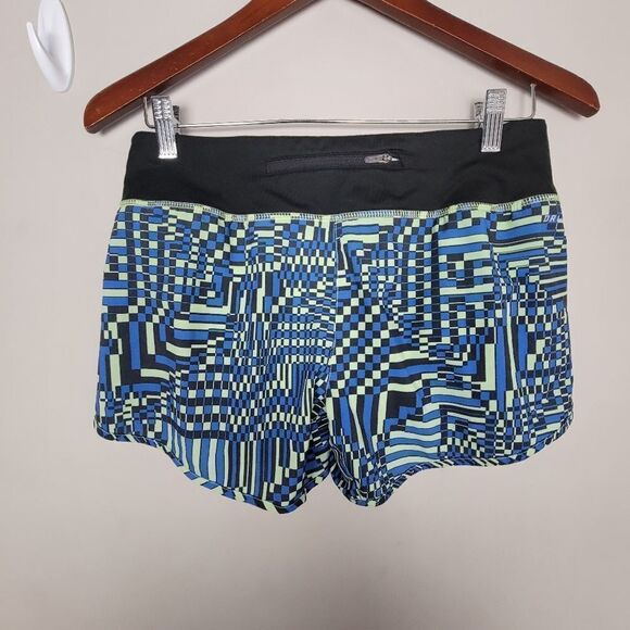 Nike Dri Fit Printed 4" Rival Running Shorts Lined 825859-315 Women’s Small - Picture 2 of 4